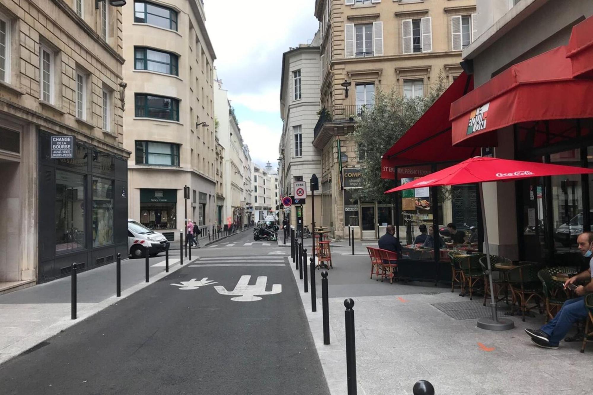 Grands Boulevards - Vivienne 1Bdr Lägenhet Paris Exteriör bild